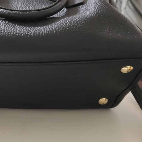 NWOT Authentic Coach Black leather Satchel Bag - Picture 16 of 16